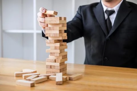 Alternative risk concept, plan and strategy in business, Risk To Make Busines Stock Photos