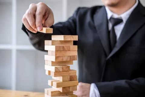 Alternative risk concept, plan and strategy in business, Risk To Make Busines Stock Photos