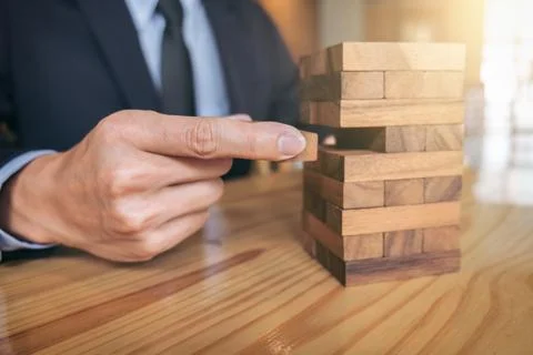 Alternative risk concept, plan and strategy in business, Risk To Make Buine.. Stock Photos