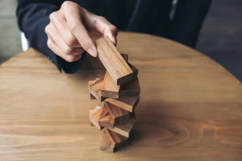 Alternative risk concept, plan and strategy in business, Risk To Make Buine.. Stock Photos