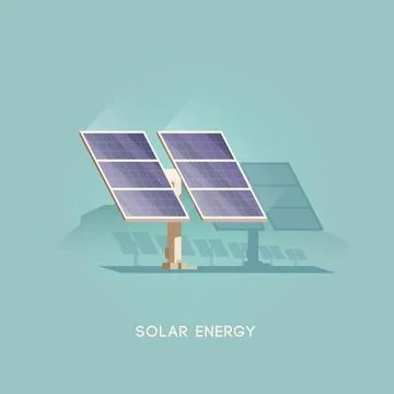 Alternative sources of energy. Stock Illustration