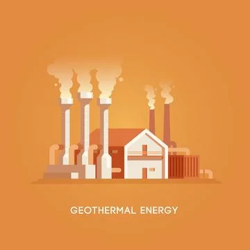 Alternative sources of energy. Stock Illustration