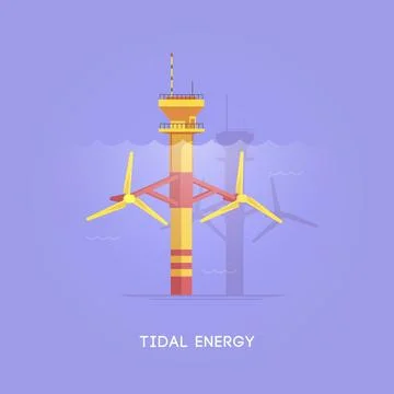 Alternative sources of energy. Stock Illustration