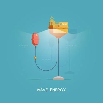 Alternative sources of energy. Stock Illustration