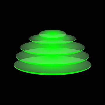 Alternative tree christmas Stock Illustration