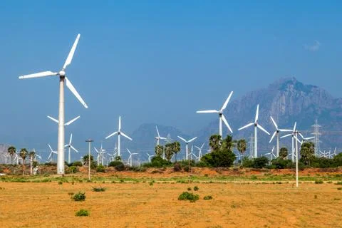 Alternative wind energy Stock Photos
