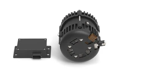 Alternator 3D Product Animation Video stock 168530736