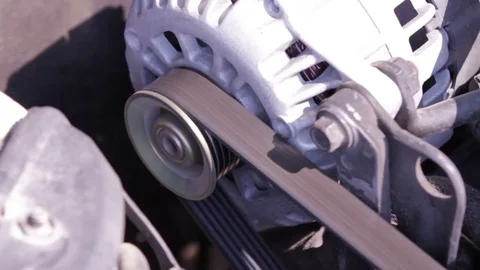 Alternator working Stock Footage 80844790
