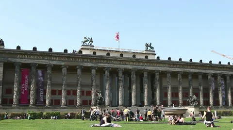 Altes Museum in Berlin Stock Footage 38058672
