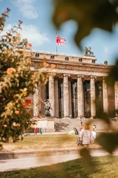 The Altes Museum in Berlin Stock Photos
