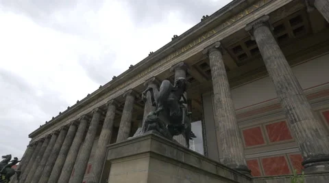 Altes Museum facade, Berlin Stock Footage 52995670