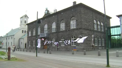 Althingi 2829 스톡 동영상 1107621