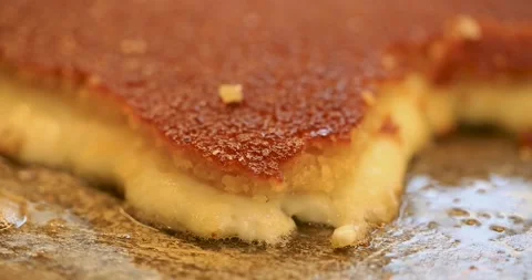 Although it is a sweet known as the origin Hatay, it is different with the way i Stock Footage 171689751