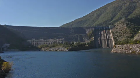 Altınkaya Dam, Turkey Video stock 56868962