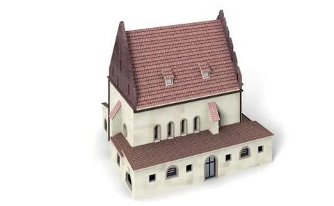 Altneu-synagoge 2 Stock Illustration