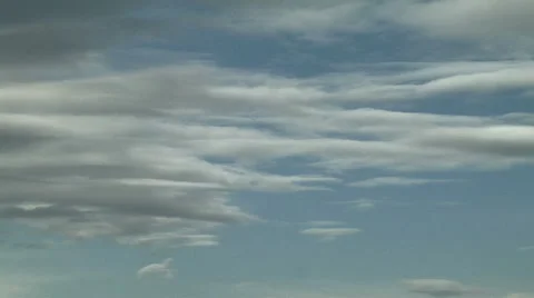 Altocumulus Below, Cirrus Above 스톡 동영상 54724658