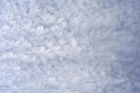 Altocumulus Cloud Pattern Background Stock Photos