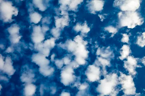 Altocumulus clouds Stock Photos