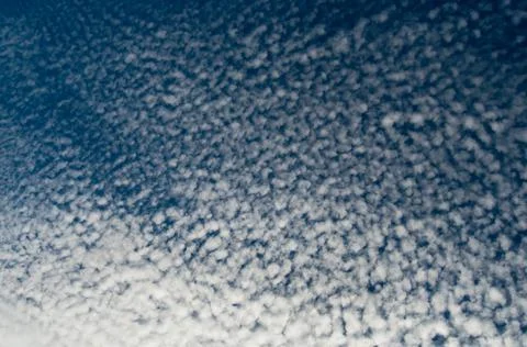 Altocumulus clouds Stock Photos