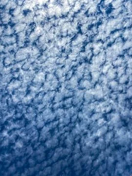 Altocumulus Clouds Texture Stock Photos