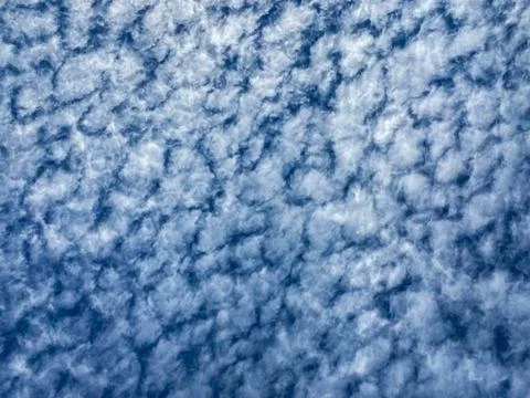 Altocumulus Clouds Texture Stock Photos