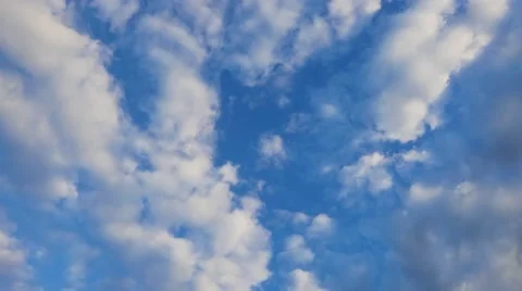 Altocumulus Clouds Timelapse 06 Stock Footage 47182492