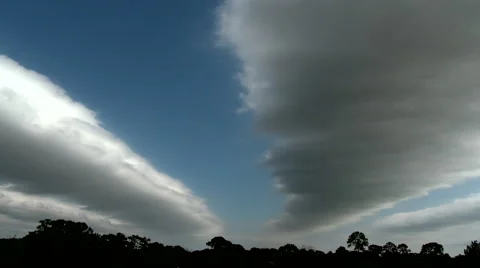 Altocumulus Lenticularis Could Time Lapse 4K Stock Footage 54712474