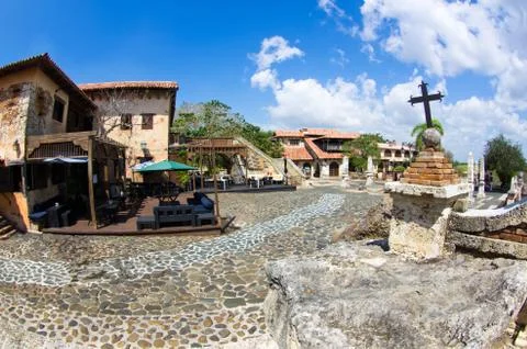 Altos de Chavon Foto stock