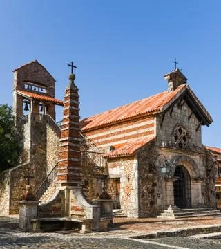 Altos de Chavon Fotos Stock