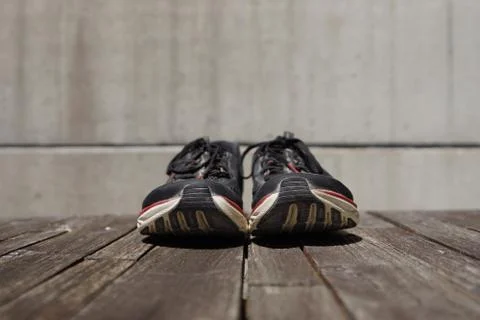 Altra Torin 4, zero drop running shoe. Stock Photos