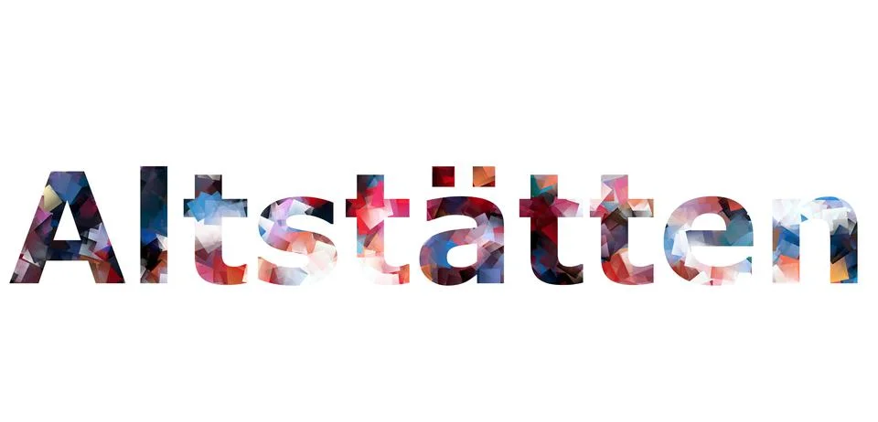 Altstatten Stock Illustration