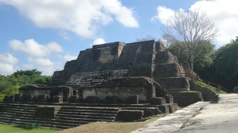 Altun Ha Medium Shot Stock Footage 66428120