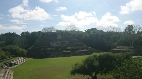 Altun Ha Wide Shot Vídeo Stock 66428237