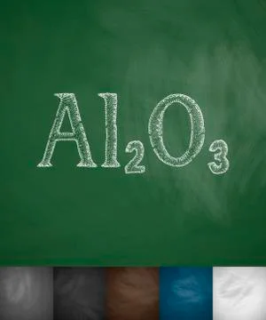 Alumina icon Stock Illustration