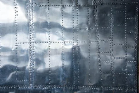 Aluminium background Stock Photos