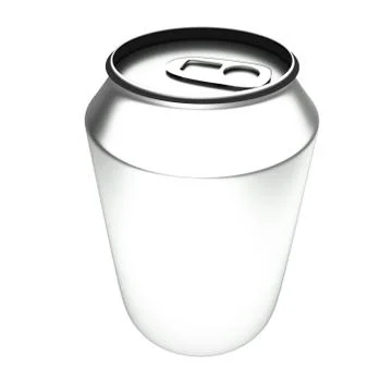 Aluminium can, 3d Ilustração Stock