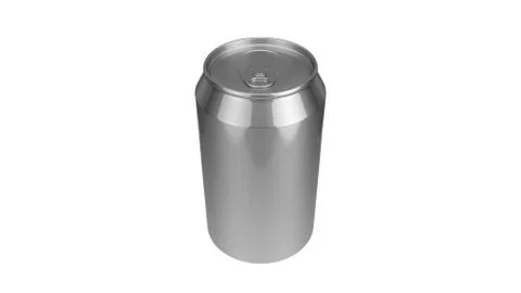 Aluminium can Illustrazione stock