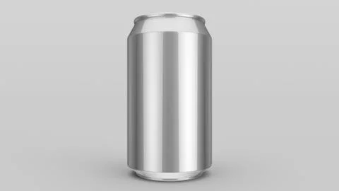 Aluminium can Ilustración de archivo