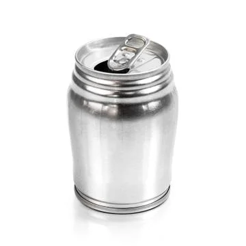 Aluminium can isolated Stock Photos
