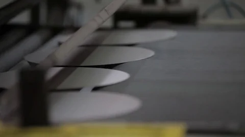 Aluminium Disc Manufacturing Stock Footage 69850658