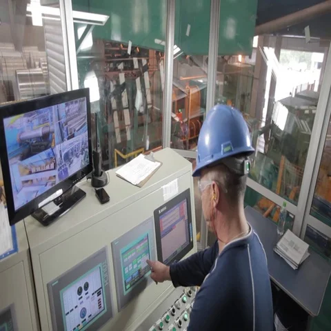 Aluminium Manufacturing Stock Footage 69709251
