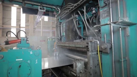 Aluminium Manufacturing Stock Footage 69850433