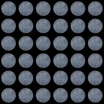 Aluminium Moons Stock Illustration
