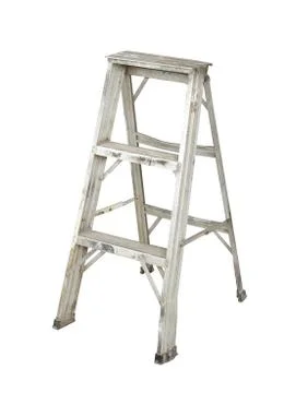 Aluminium stepladder Stock Photos