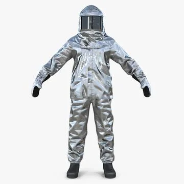 Aluminized Chemical Protective Suit ~ Modelos 3D #90939420