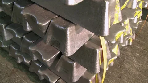 Aluminum blocks 스톡 동영상 51109751