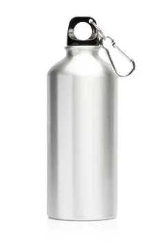 Aluminum bottle Stock Photos