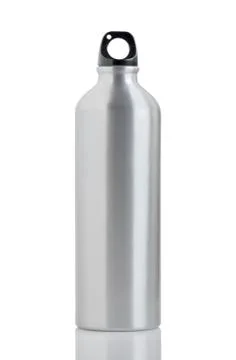Aluminum bottle Stock Photos
