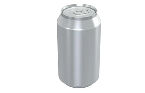 Aluminum Can Stock Illustration