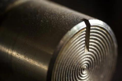 Aluminum control knobs retro home audio system 写真素材